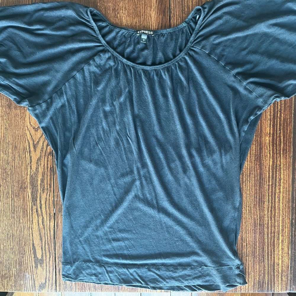 Express Raglan-Sleeve Blouse